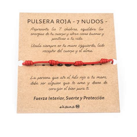 significado pulsera roja 7 nudos|Pulsera roja 7 nudos: Porque es tan famosa y cómo se utiliza